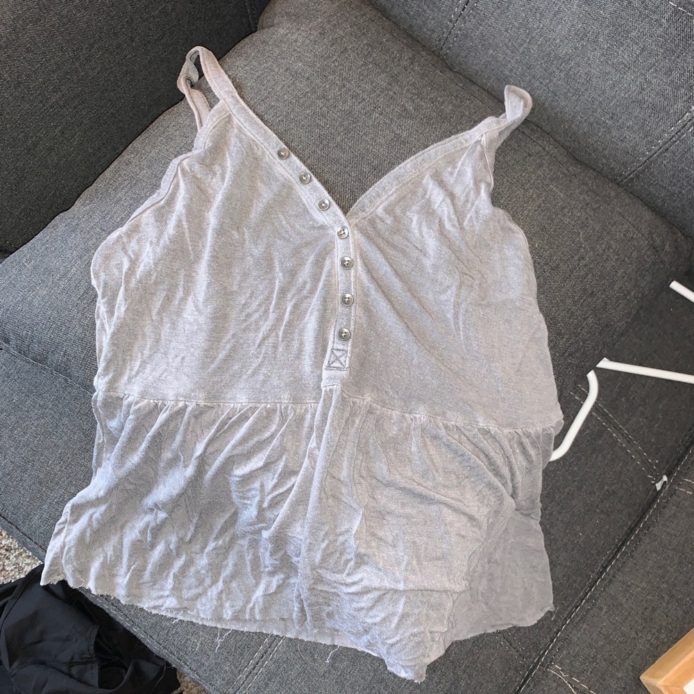 Grey tank top